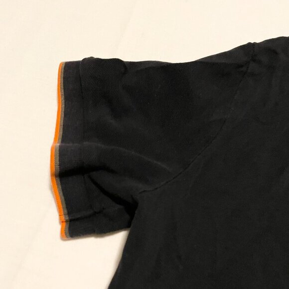 Armani Exchange Black Polo Shirt Short Sleeve Size L - Picture 14 of 16